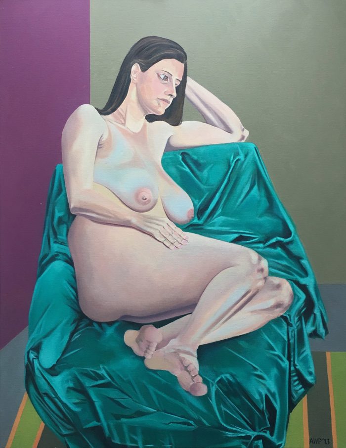 Reclining Figure  –  90cm x 65cm © Alan Power